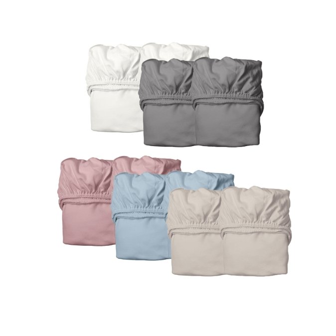 Leander Cot Bed Sheet 2 pack (60 x 120cm) - Scandibørn