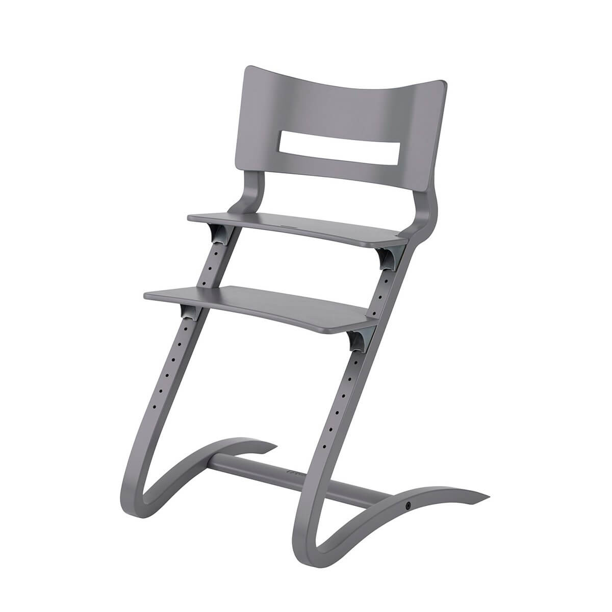 Leander High Chair with Safety Bar - Grey - Scandibørn