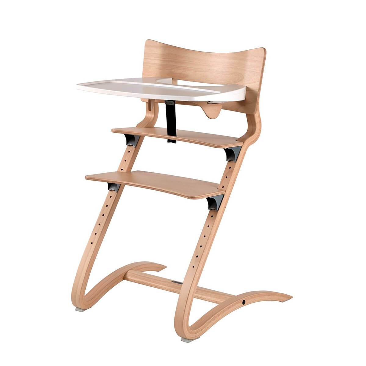Leander High Chair with Safety Bar - Natural - Scandibørn