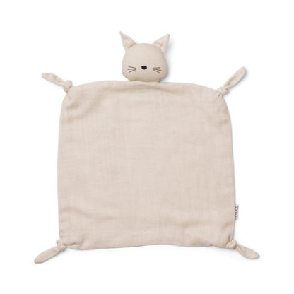 Liewood Agnete Cuddle Comforter - Cat Beige Beauty - Scandibørn
