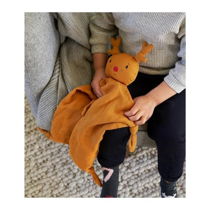 Liewood Agnete Cuddle Comforter - Reindeer / Mustard - Scandibørn
