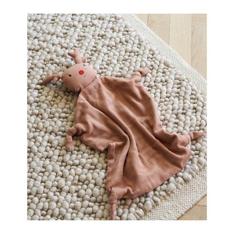 Liewood Agnete Cuddle Comforter - Reindeer / Tuscany Rose - Scandibørn