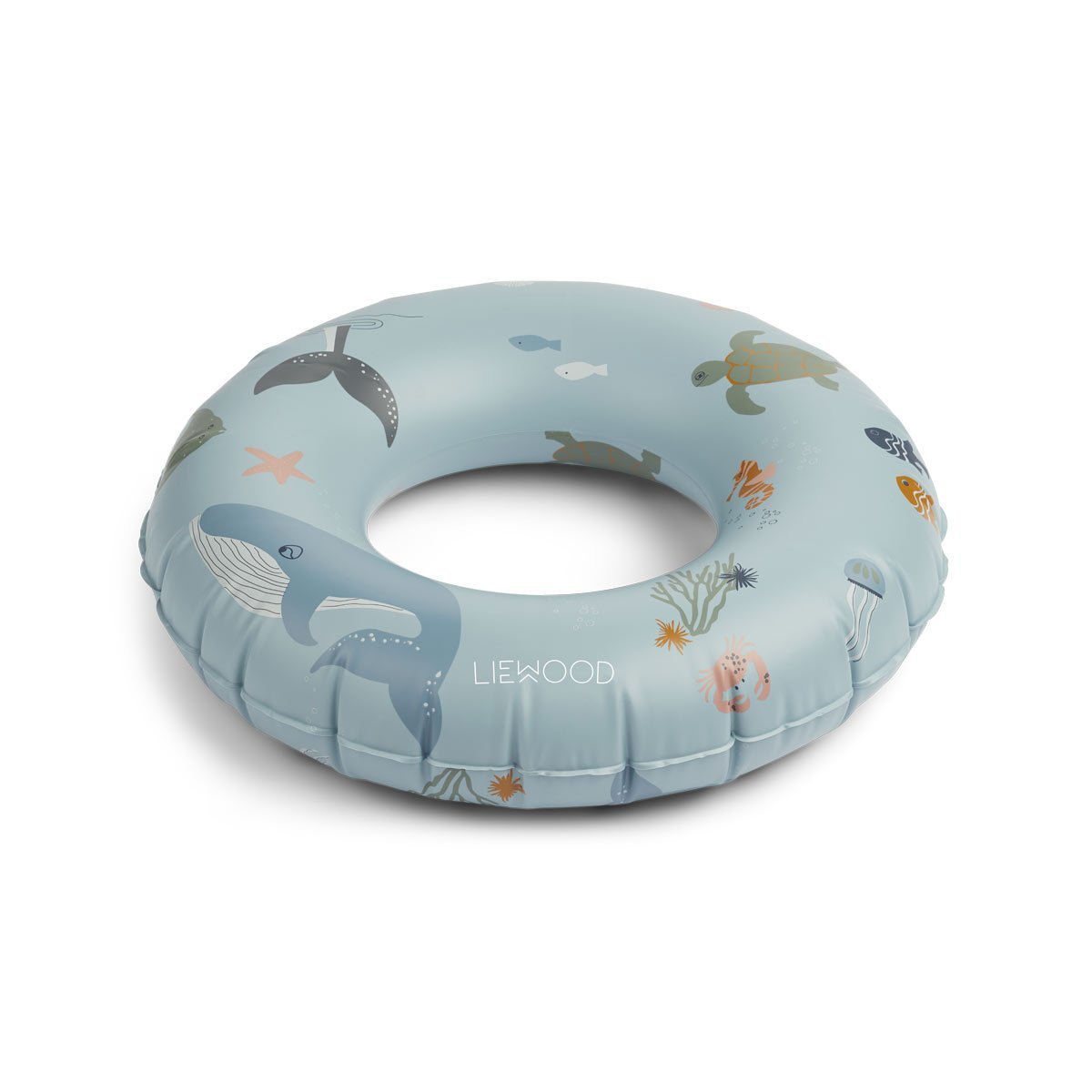 Liewood Baloo Swim Ring in Sea Creature Mix - Scandibørn