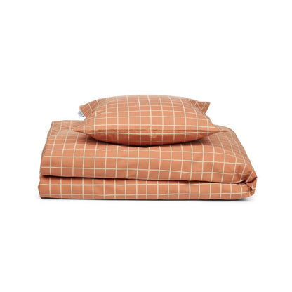 Liewood Bed Linen - Check/Tuscany Rose - Scandibørn