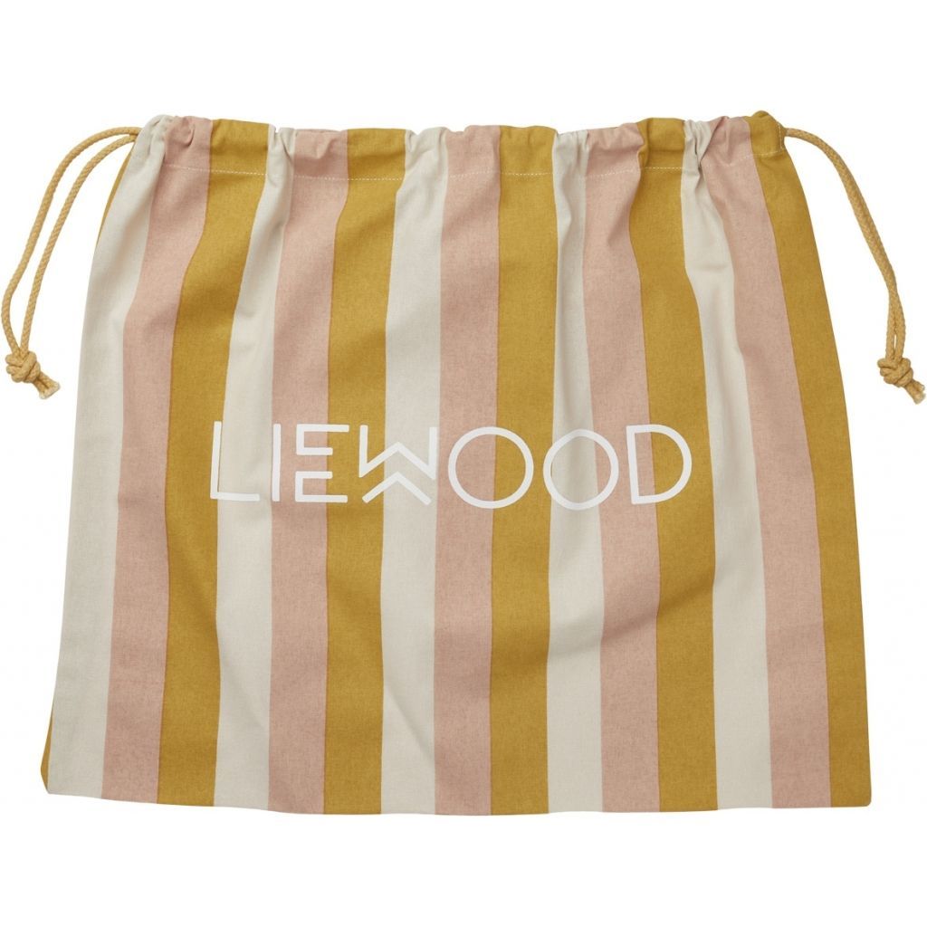 Liewood Cotton Dust Bag in Medium - Peach / Sandy / Yellow Mellow - Scandibørn