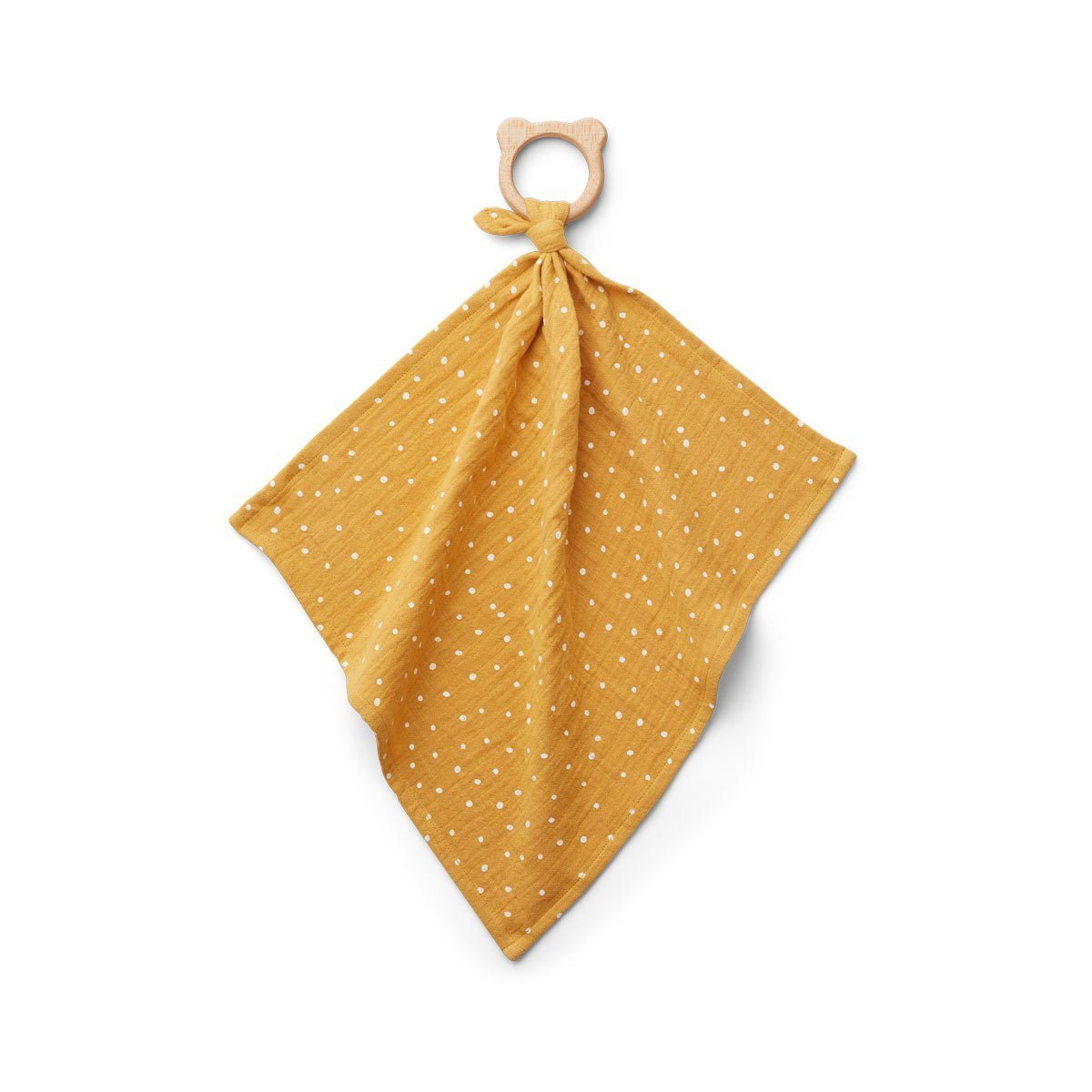 Liewood Dines Teether Cuddle Cloth - Confetti Yellow - Scandibørn