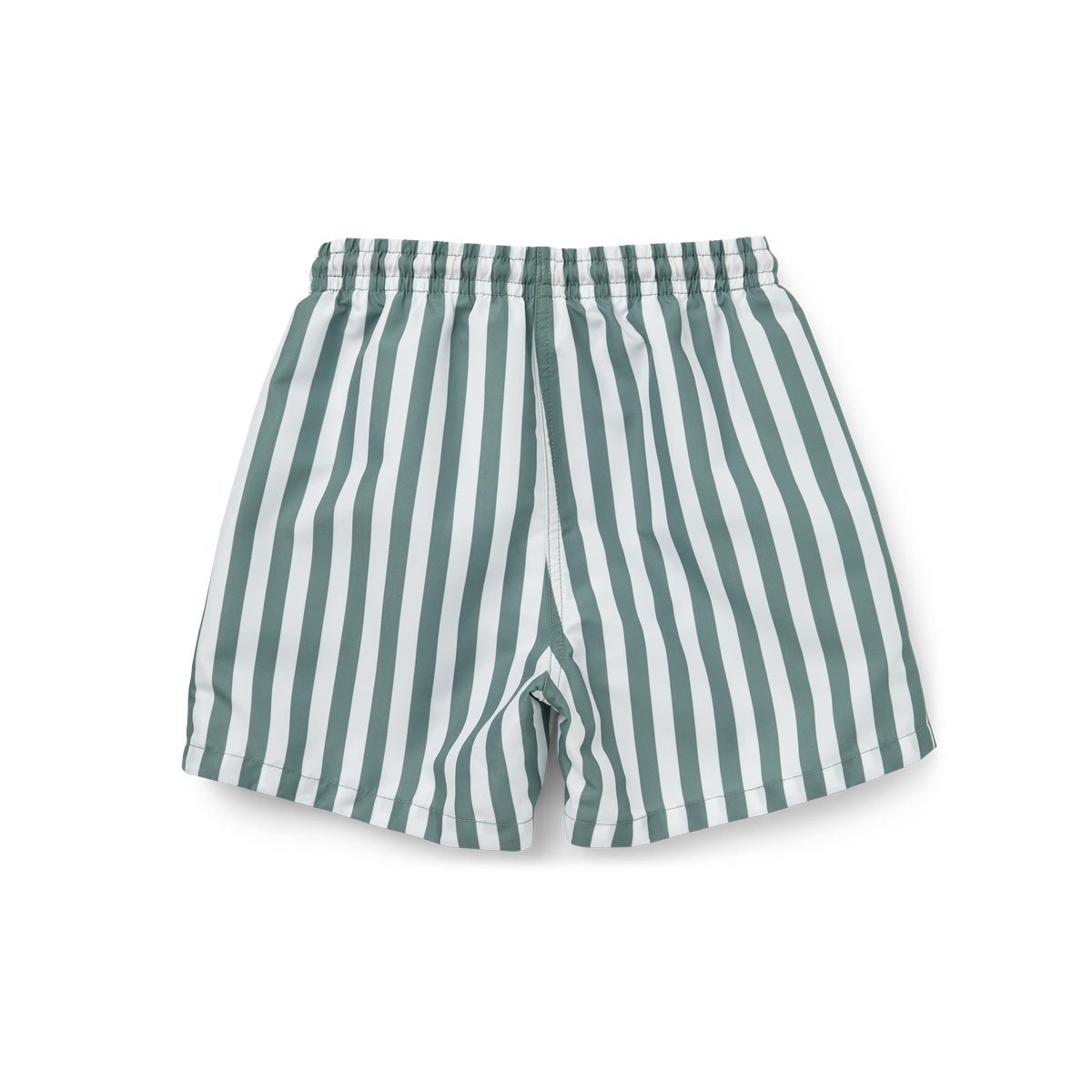 Liewood Duke Board Shorts in Stripe - Peppermint/White - Scandibørn