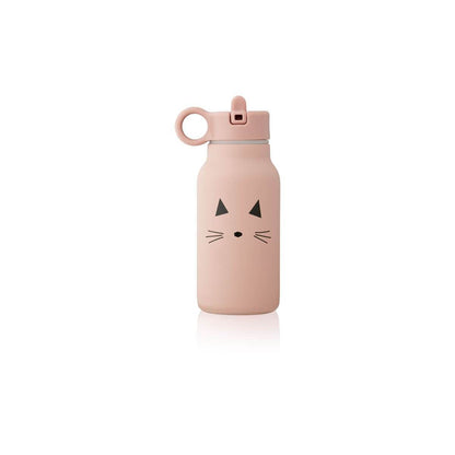 Liewood Falk Water Bottle - Cat Rose (250ml) - Scandibørn
