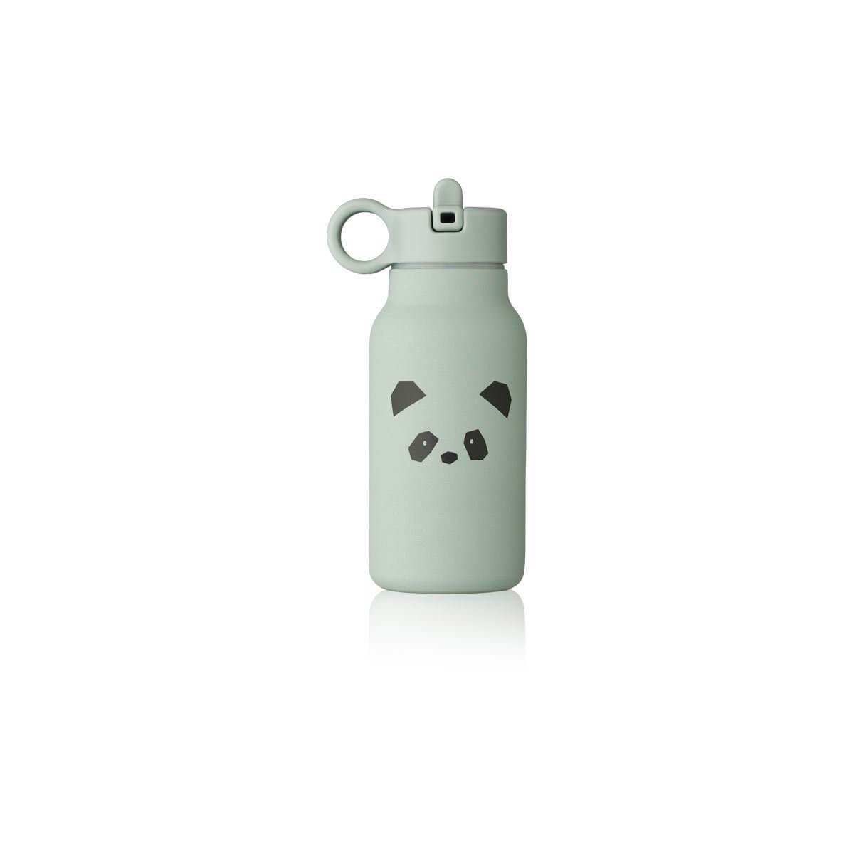 Liewood Falk Water Bottle - Panda Dusty Mint (250ml) - Scandibørn