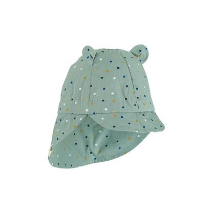 Liewood Gorm Sun Hat in Confetti Peppermint Mix - Scandibørn