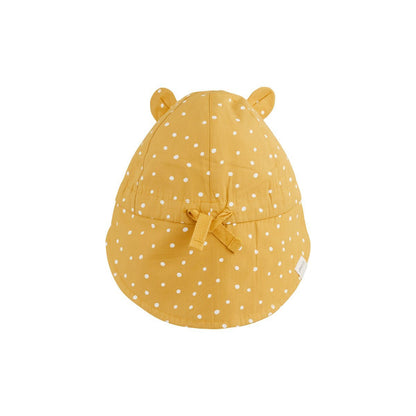 Liewood Gorm Sun Hat in Confetti Yellow Mellow Mix - Scandibørn