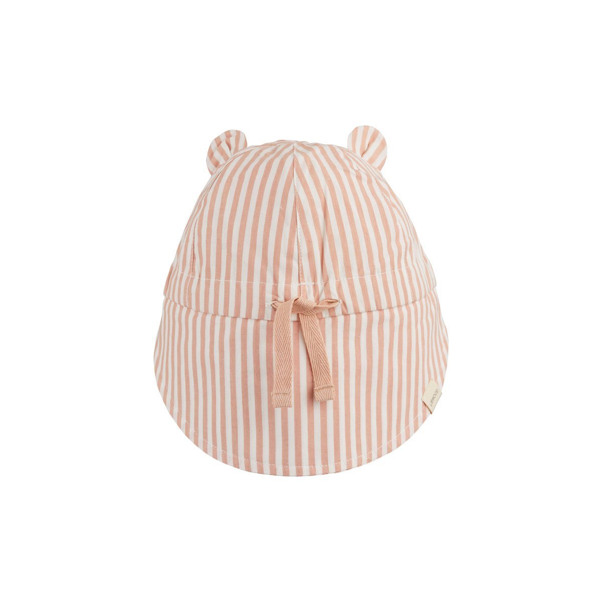 Liewood Gorm Sun Hat in Coral Blush / Creme de la Creme Stripe - Scandibørn