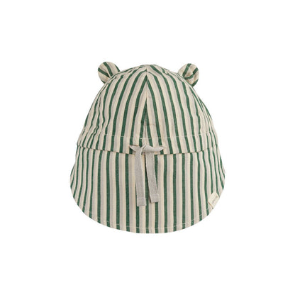 Liewood Gorm Sun Hat in Garden Green/Sandy/Dove Blue - Scandibørn