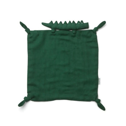 Liewood Agnete Cuddle Comforter - Crocodile Garden Green