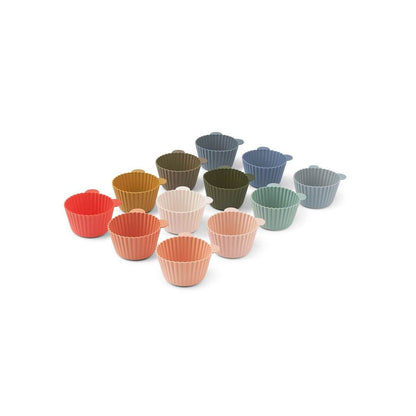 Liewood Jerry Cake Cup (12 pack) in Multi Mix - Scandibørn