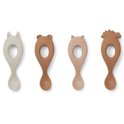 Liewood Liva Spoons Rose Mix (Pack of 4) - Scandibørn