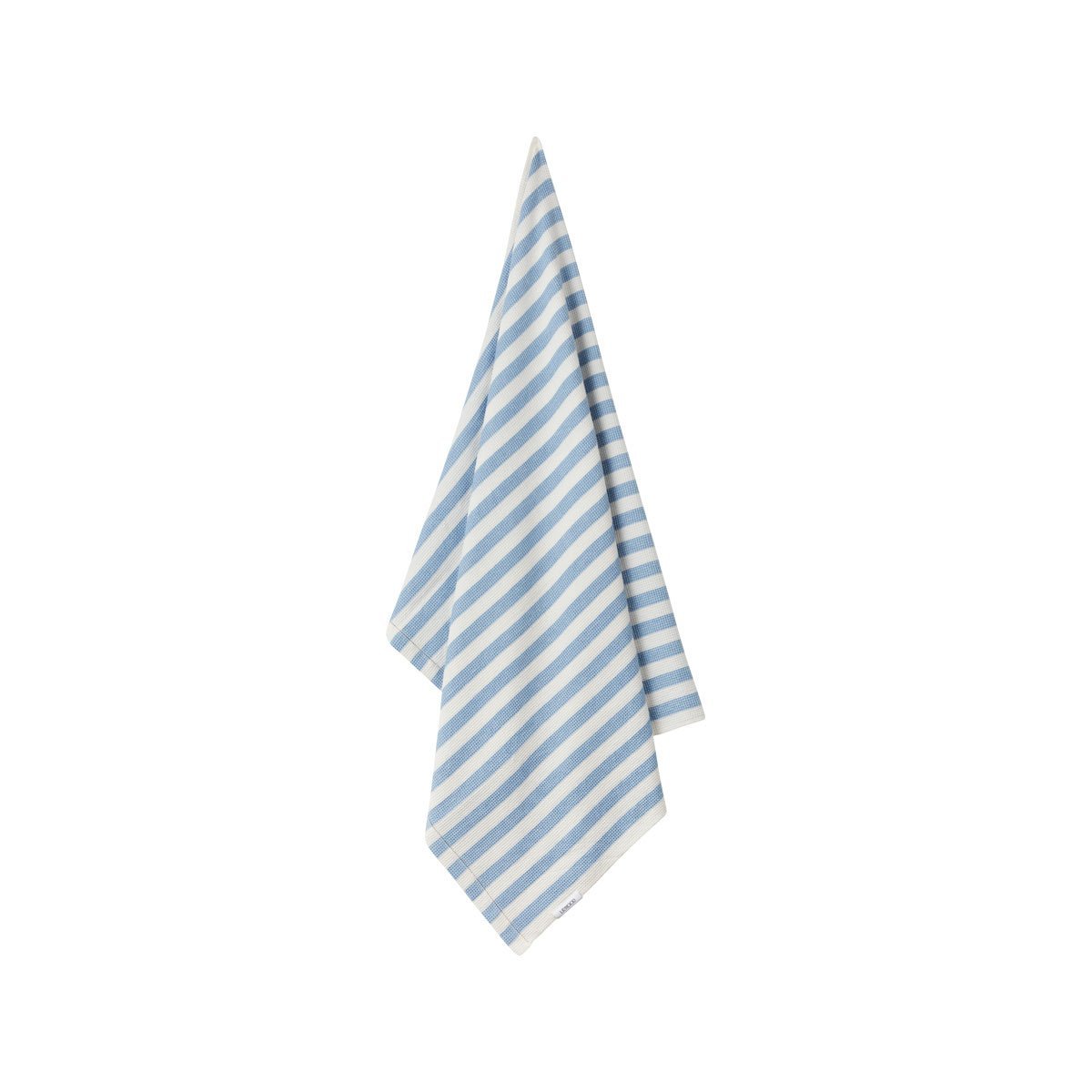 Liewood Macy Beach Towel - Y/D Stripe: Sky Blue/Creme De La Creme - Scandibørn