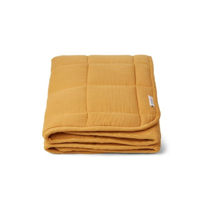 Liewood Mette Quilted Blanket in Yellow Mellow - Scandibørn