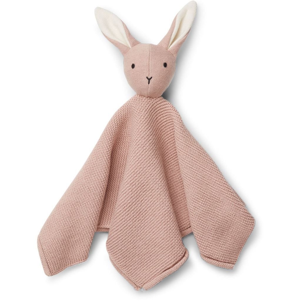 Liewood Milo Knit Cuddle Cloth - Rabbit Rose - Scandibørn