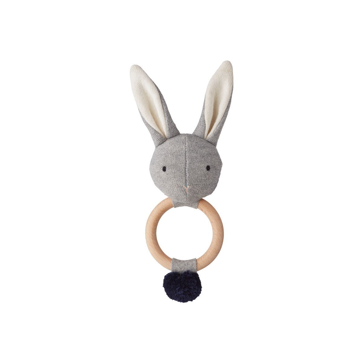Liewood Rattle Aria Grey Rabbit - Scandibørn