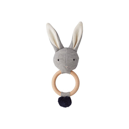 Liewood Rattle Aria Grey Rabbit - Scandibørn