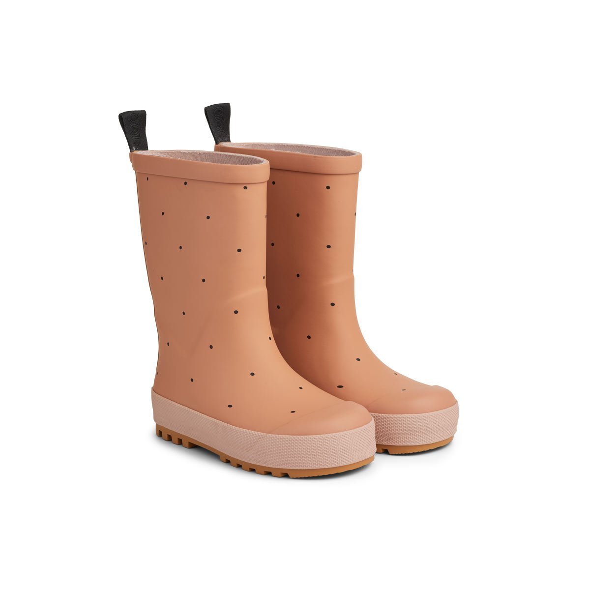 Liewood River Rain Boot in Classic Dot Tuscany Rose Mix - Scandibørn