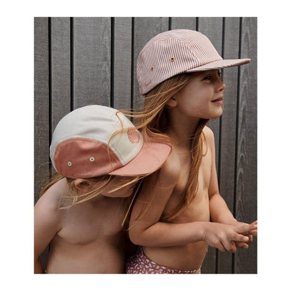 Liewood Rory Hat in Tuscany Rose/Sandy Stripe - Scandibørn