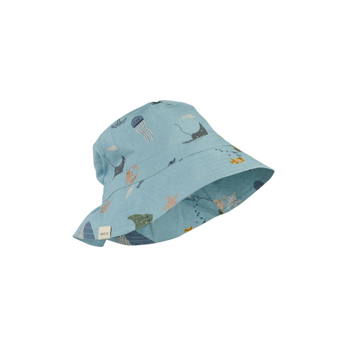 Liewood Sander Bucket Hat in Sea Creature Mix - Scandibørn