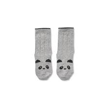 Liewood Silas Socks in Panda Grey (2 pack) - Scandibørn