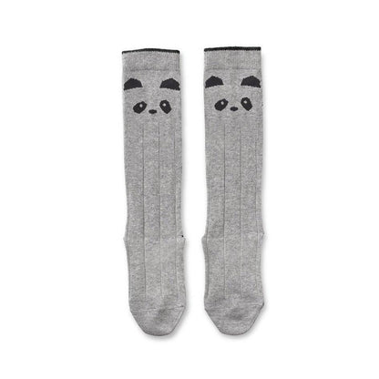 Liewood Sofia Socks in Panda Grey (2 pack) - Scandibørn