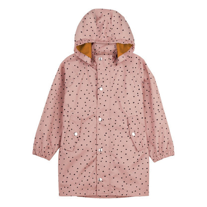 Liewood Spencer Long Raincoat in Confetti Rose (4-10Y) - Scandibørn