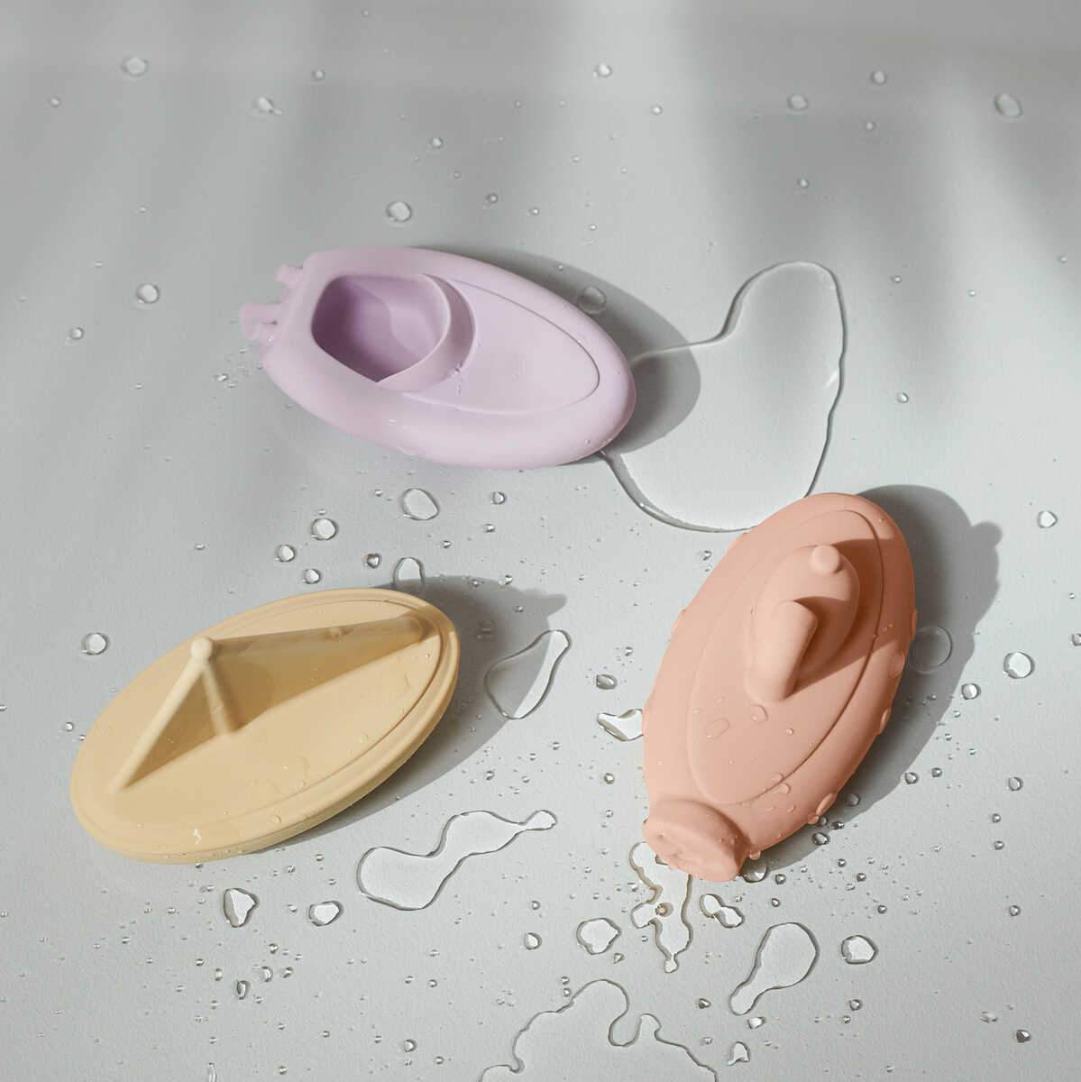 Liewood Troels Bath Toys (3 Pack) - Light Lavender Multi Mix - Scandibørn