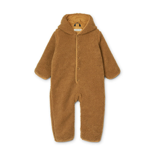 Liewood Fraser Baby Jumpsuit - Golden Caramel