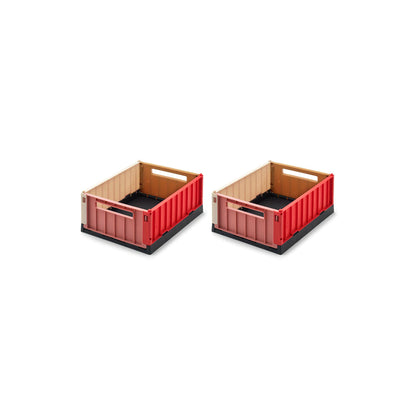 Liewood Weston Small Storage Box (Pack-2) - Multi Mix