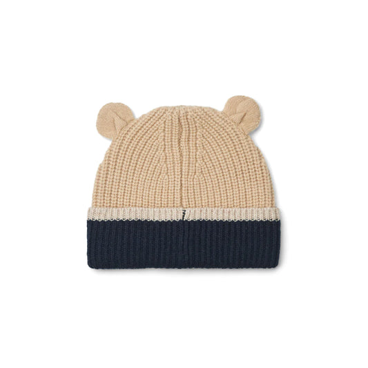 Liewood Miller Beanie With Ears - Oat Multi Mix