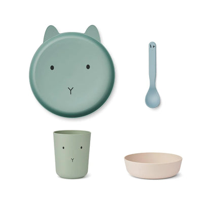 Liewood Brody Junior Meal Set - Dusty Mint Multi Mix