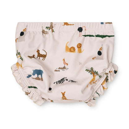 Liewood Mila Baby Printed Swim Pants - All Together / Sandy