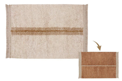 Lorena Canals Reversible Washable Rug Duetto - Toffee