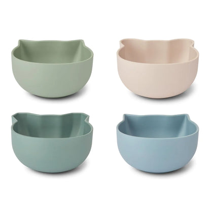 Liewood Filiz Snack Bowl - Classic / Dusty Mint Multi Mix (Pack-4)