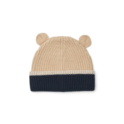 Liewood Miller Beanie With Ears - Oat Multi Mix