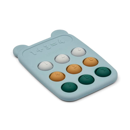 Liewood Anne Pop Toy / Calculator - Sea Blue Multi Mix