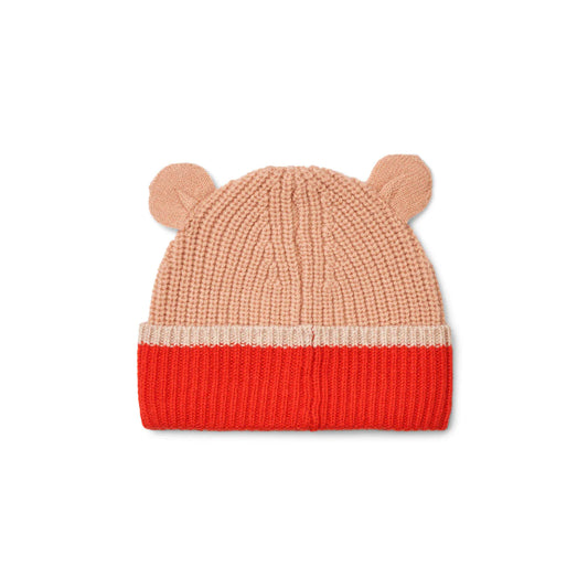 Liewood Miller Beanie With Ears - Tuscany Rose Multi Mix