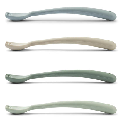 Liewood Scott Feeding Fork - Dusty Mint Multi Mix (Pack-4)