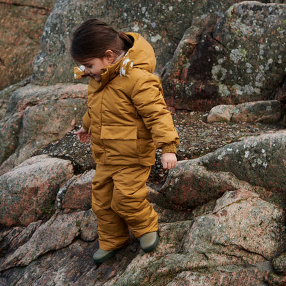 Liewood Paloma Puffer Jacket (1-6Y) - Mega Leo / Golden Caramel