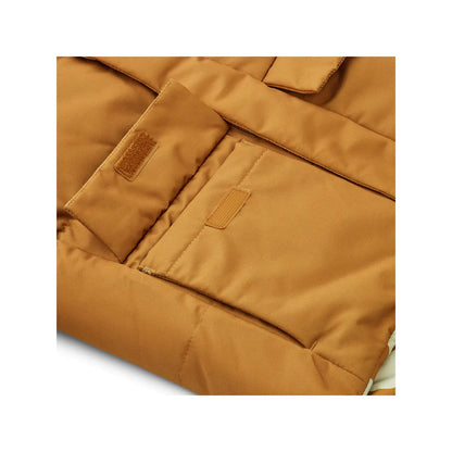 Liewood Paloma Puffer Jacket (1-6Y) - Mega Leo / Golden Caramel