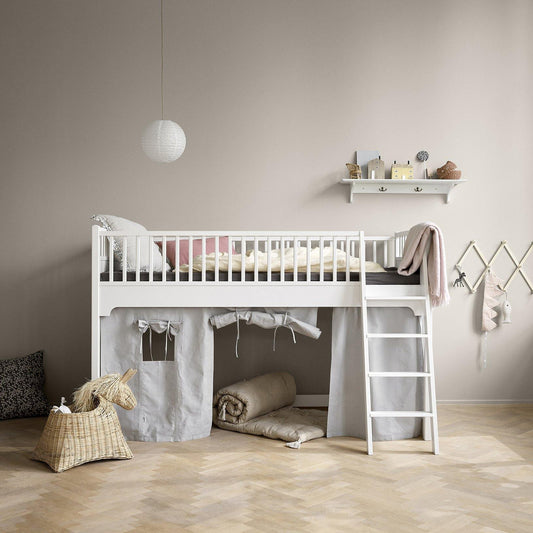 Oliver Furniture Seaside Low Loft Bed - White