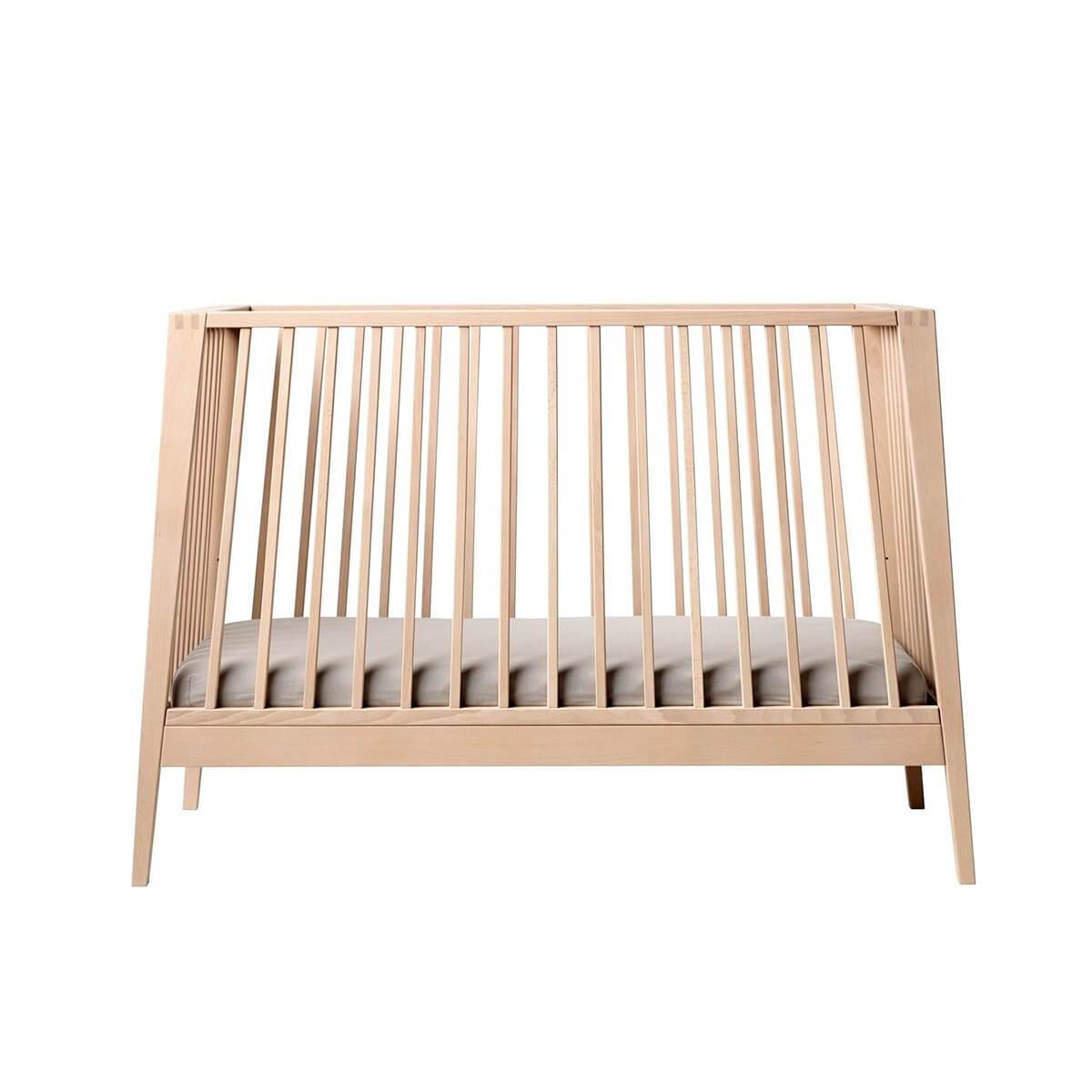 Linea by Leander Baby Cot - Beech - Scandibørn