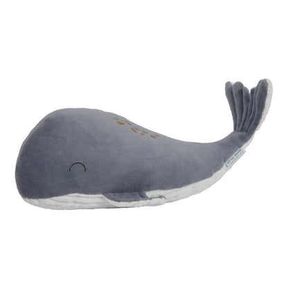 Little Dutch Large Cuddly Toy Whale in Ocean Blue - Scandibørn