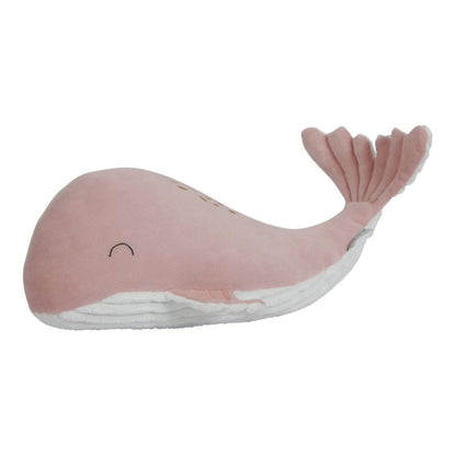 Little Dutch Large Cuddly Toy Whale in Ocean Pink - Scandibørn