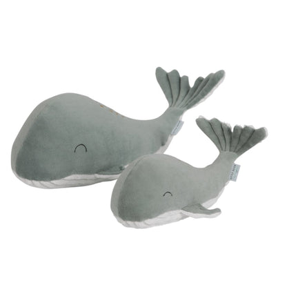 Little Dutch Large Cuddly Toy Whale Mint - Scandibørn